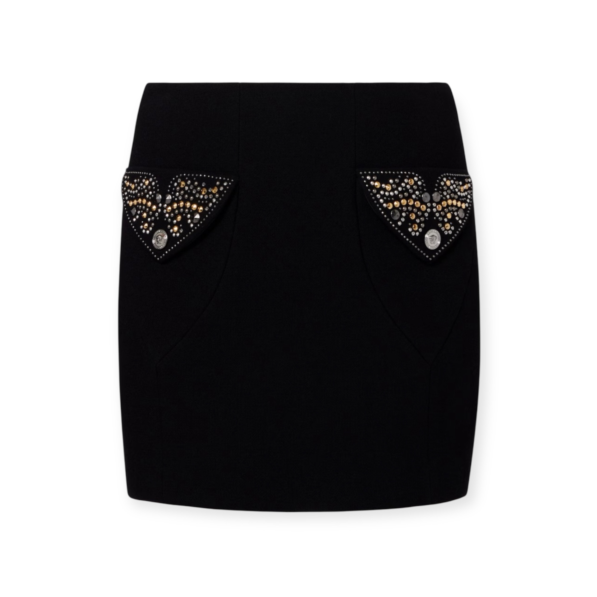 Versace Crepe Miniskirt